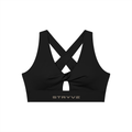 Women's Twist Front V-Neck Sports Bra