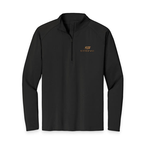 Embroidered Quarter-Zip Pullover — Men's Sport-Wick Stretch