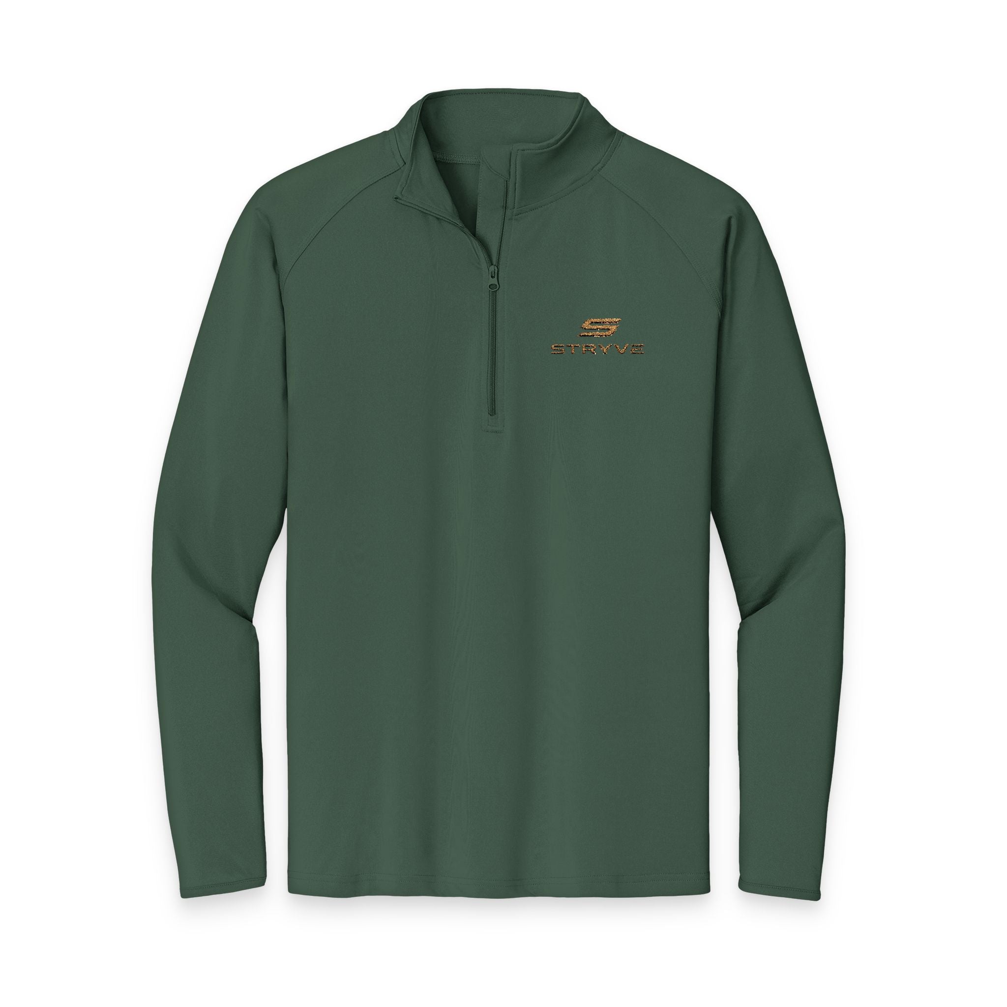 Embroidered Quarter-Zip Pullover — Men's Sport-Wick Stretch