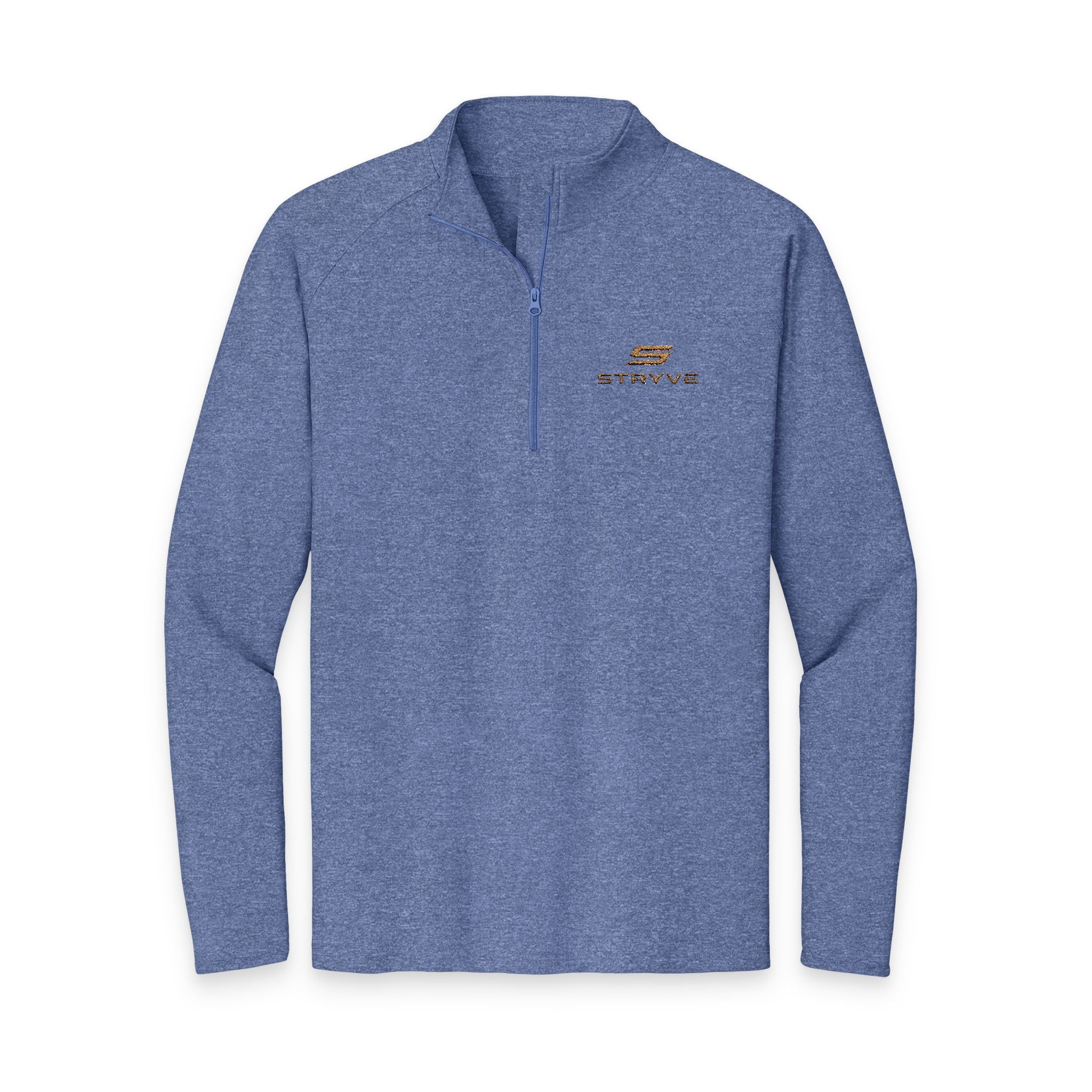 Embroidered Quarter-Zip Pullover — Men's Sport-Wick Stretch