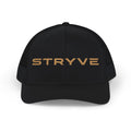 Stryve Gold Logo Snapback Trucker Cap