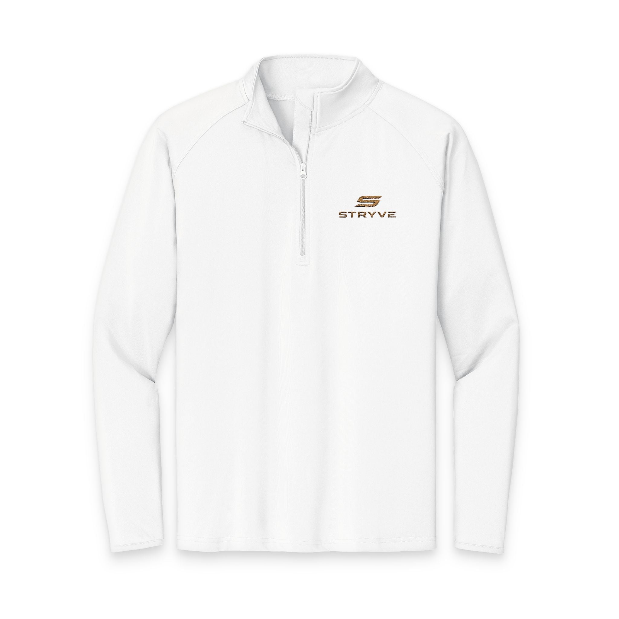 Embroidered Quarter-Zip Pullover — Men's Sport-Wick Stretch