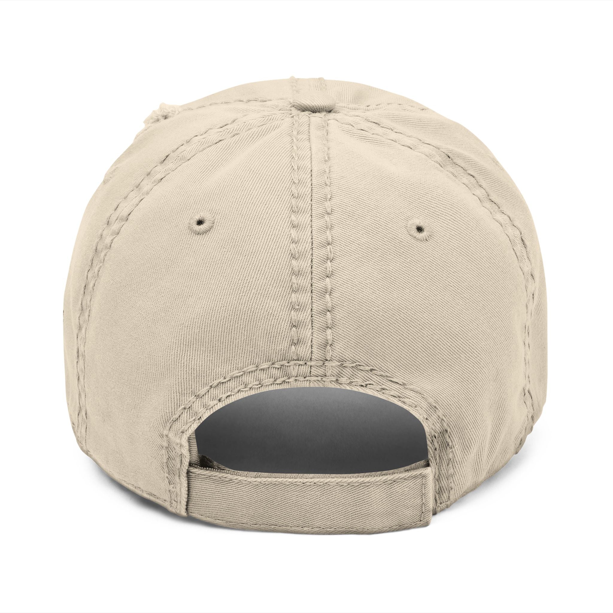 Distressed Embroidered 'STRYVE' Dad Hat — Vintage Washed Baseball Cap