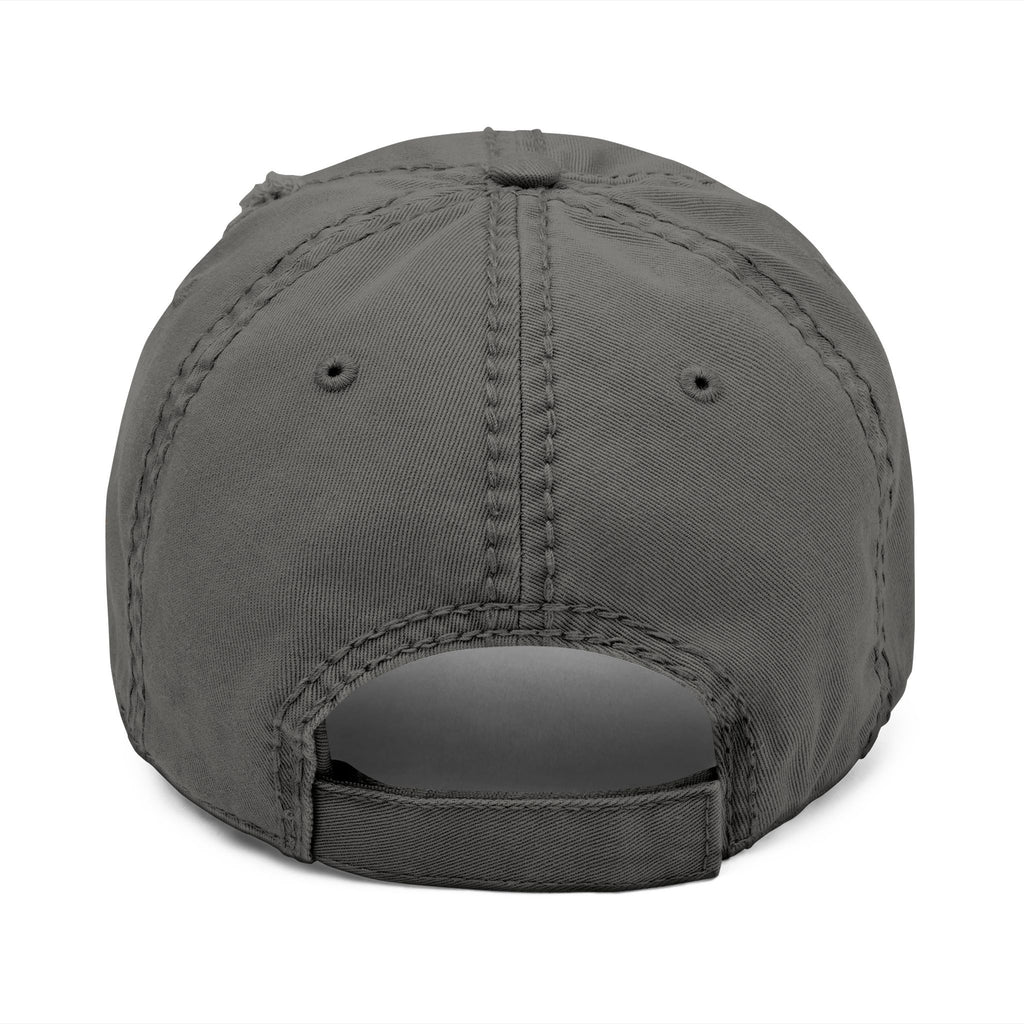 Distressed Embroidered 'STRYVE' Dad Hat — Vintage Washed Baseball Cap