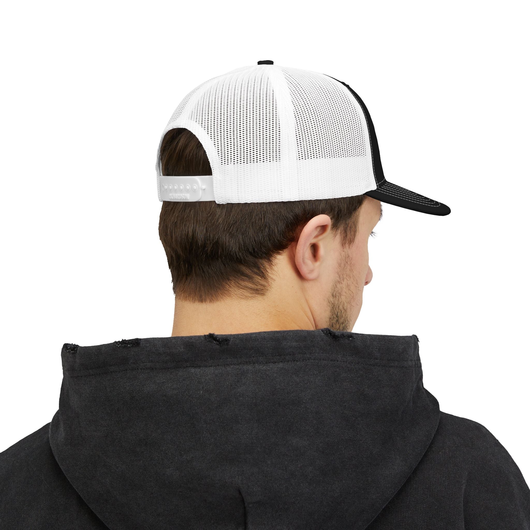 Stryve Gold Logo Snapback Trucker Cap