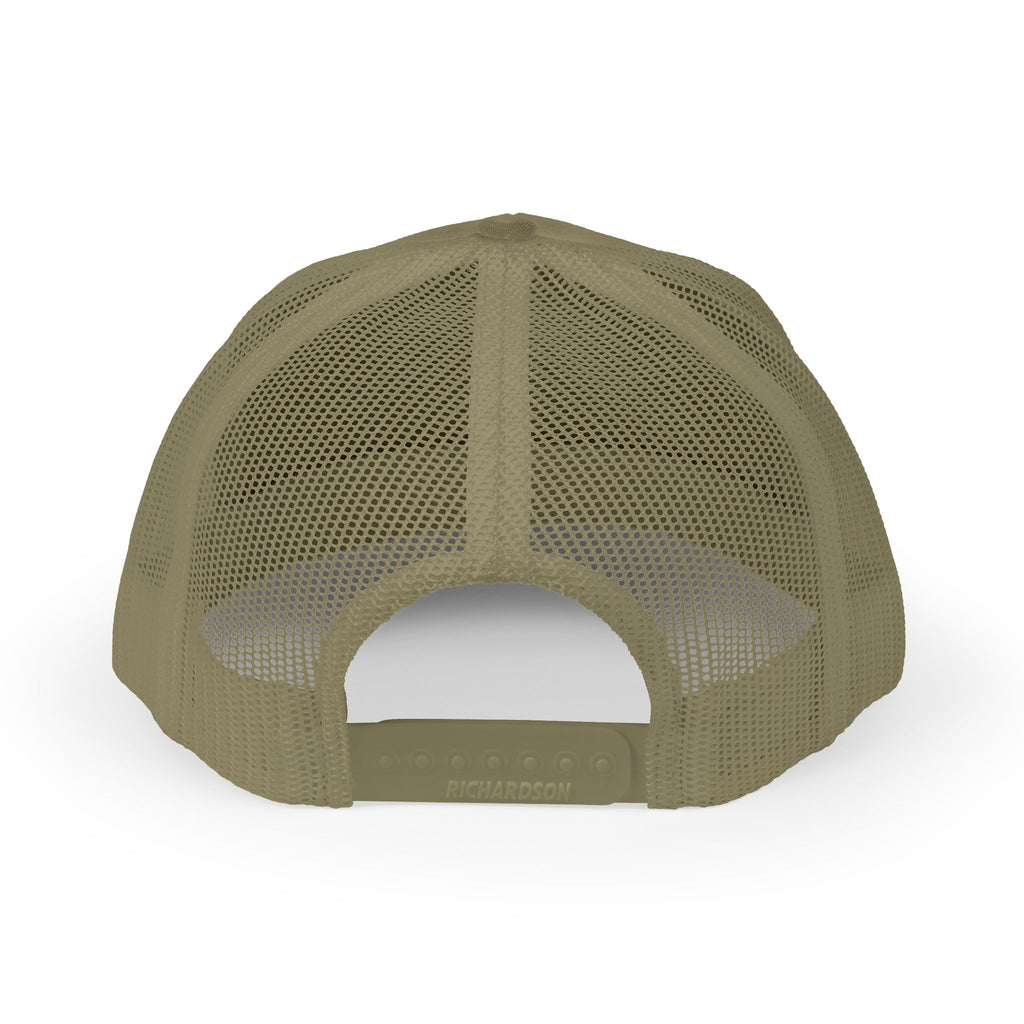 Stryve Gold Logo Snapback Trucker Cap