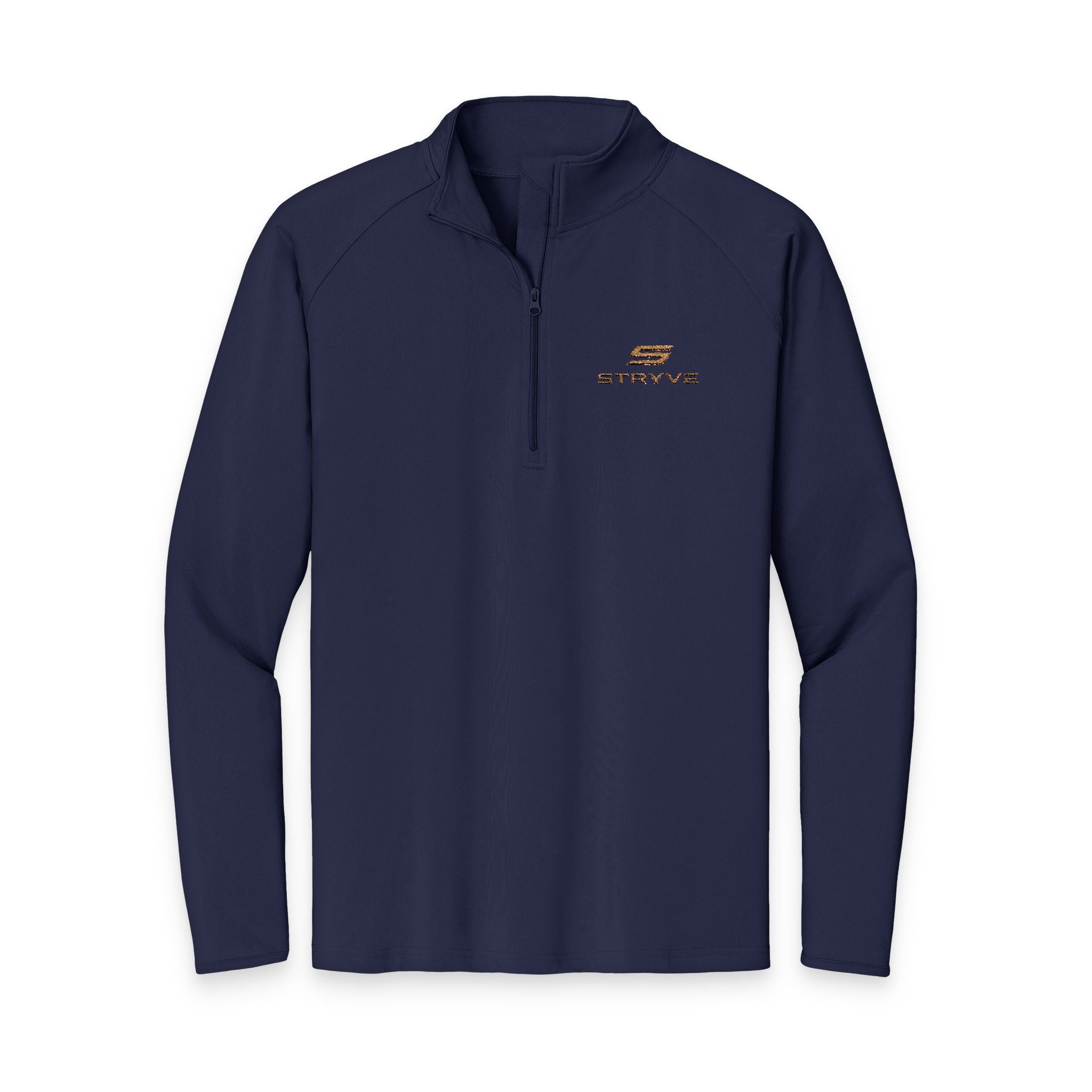 Embroidered Quarter-Zip Pullover — Men's Sport-Wick Stretch