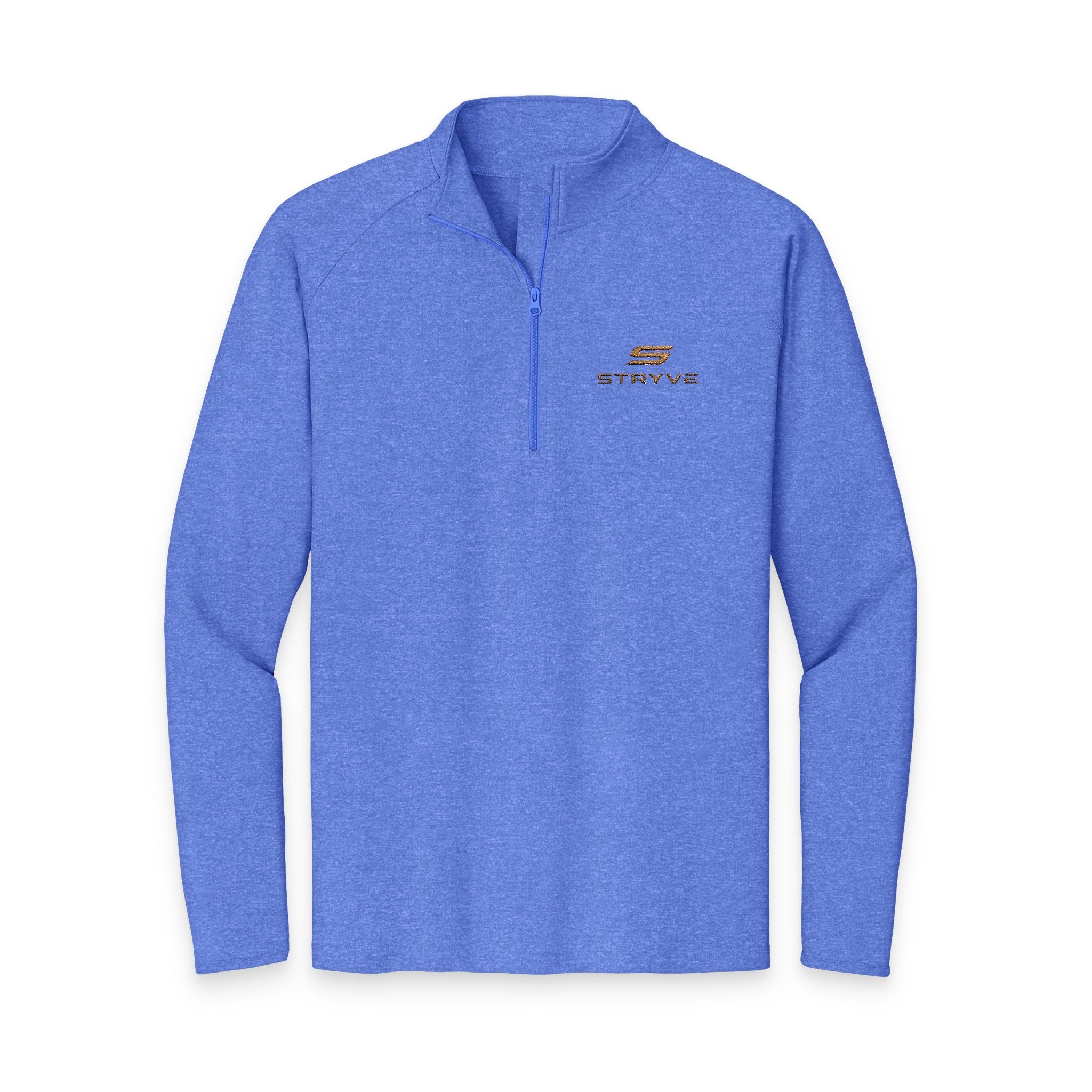 Embroidered Quarter-Zip Pullover — Men's Sport-Wick Stretch