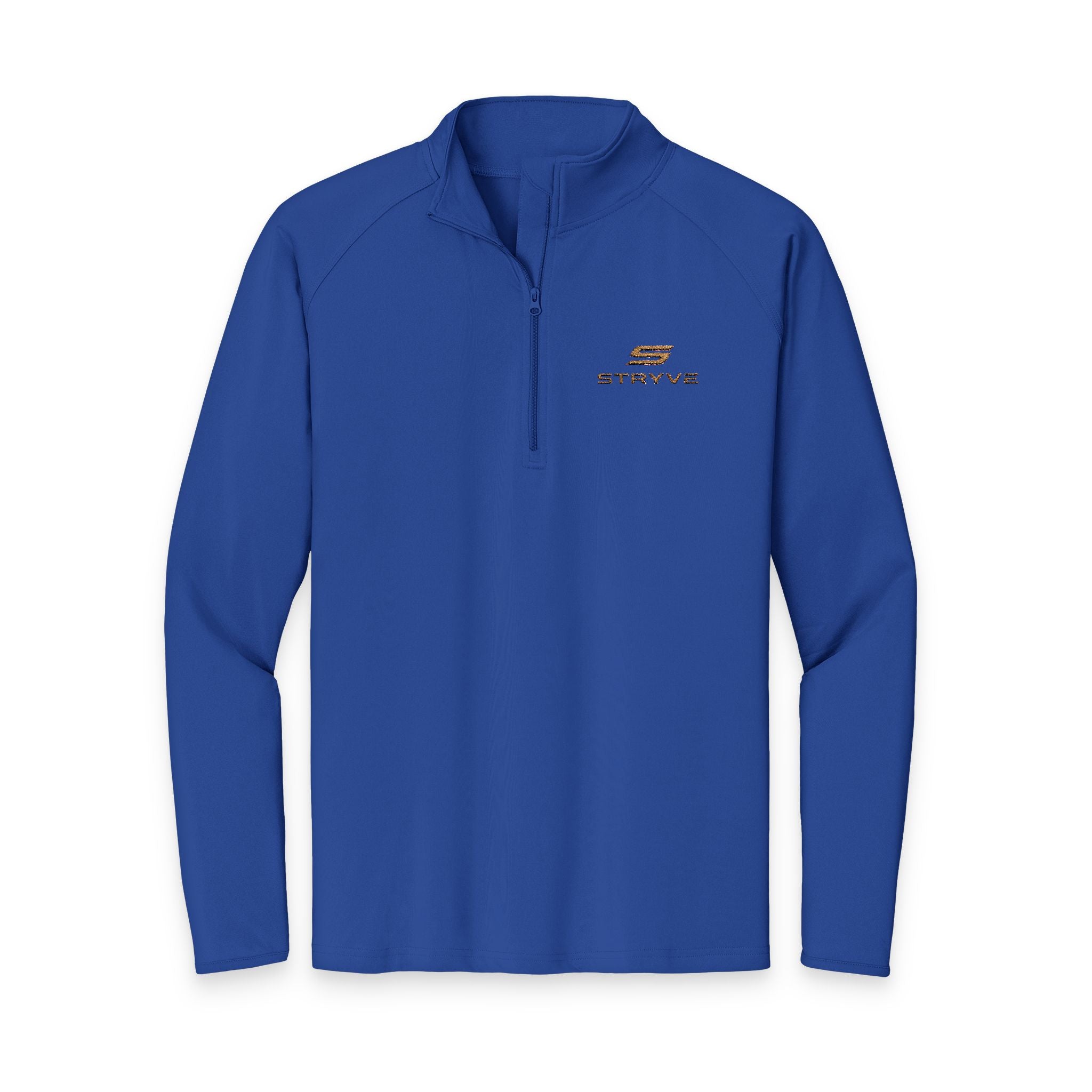 Embroidered Quarter-Zip Pullover — Men's Sport-Wick Stretch