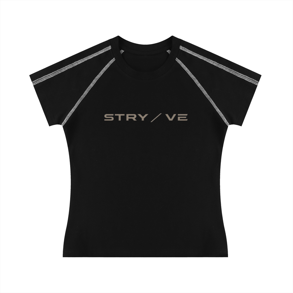 Women's Contrast Stitch Raglan T-Shirt