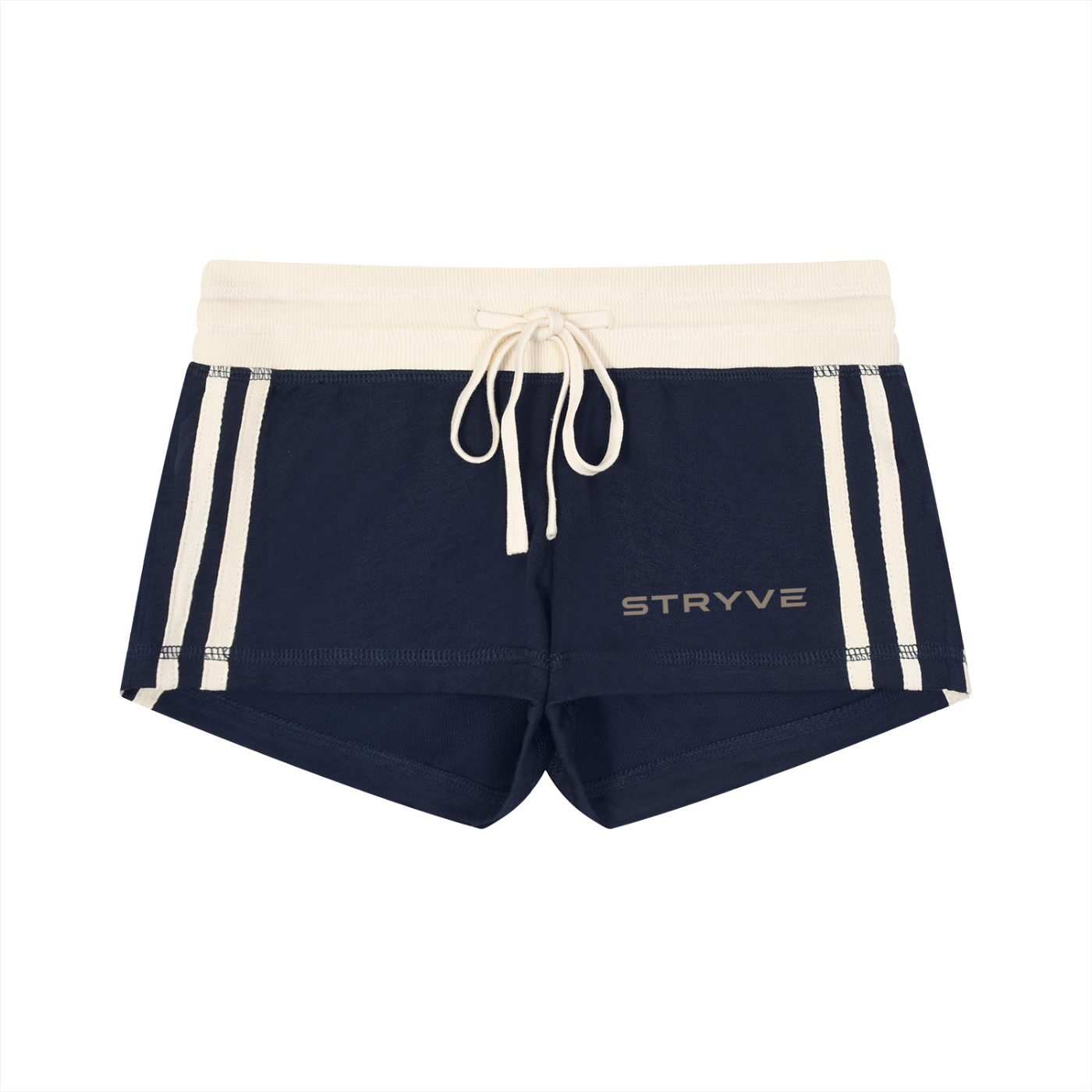 Women's Contrast Stripe Track Shorts