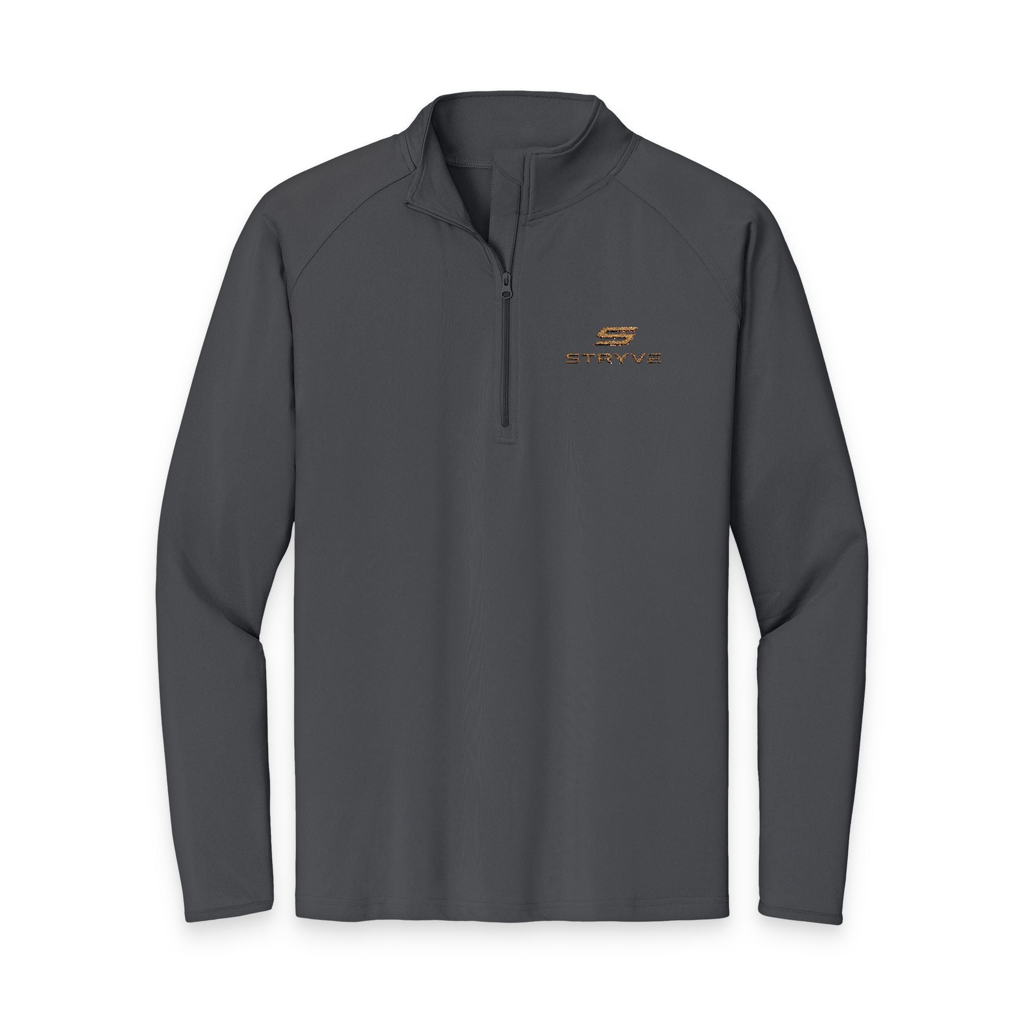 Embroidered Quarter-Zip Pullover — Men's Sport-Wick Stretch