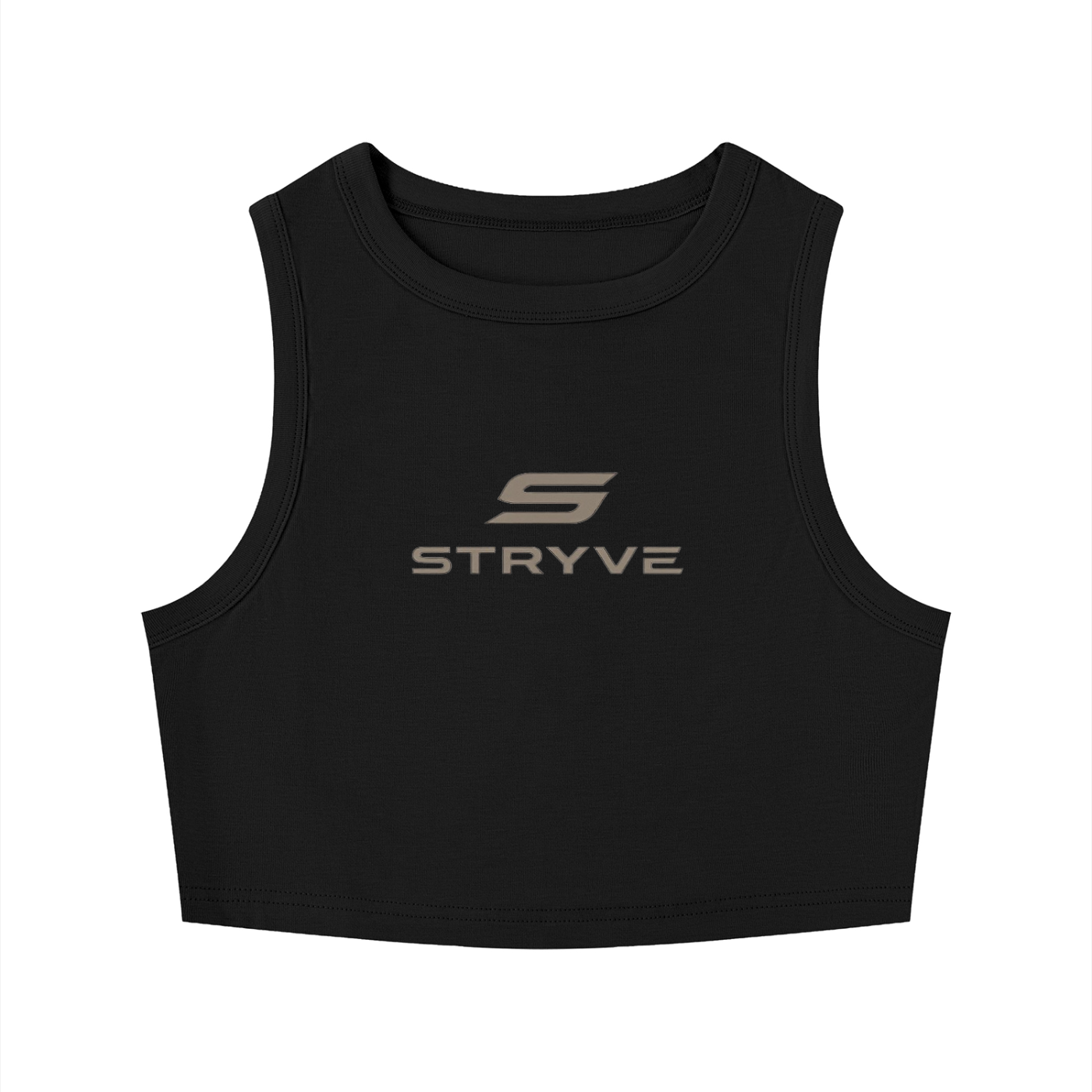 Women's Tight Crewneck Crop Tank Top