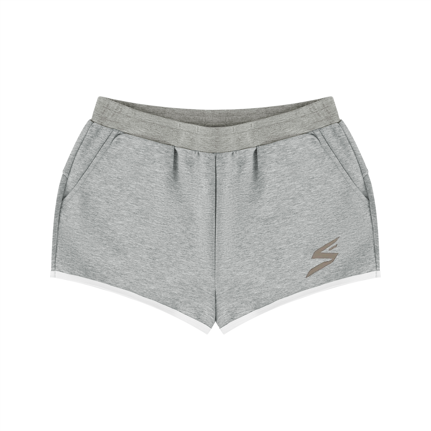 Women's Retro Contrast Binding Shorts