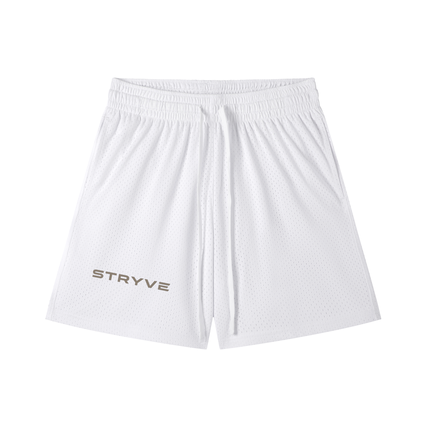 Mesh Drawstring Shorts
