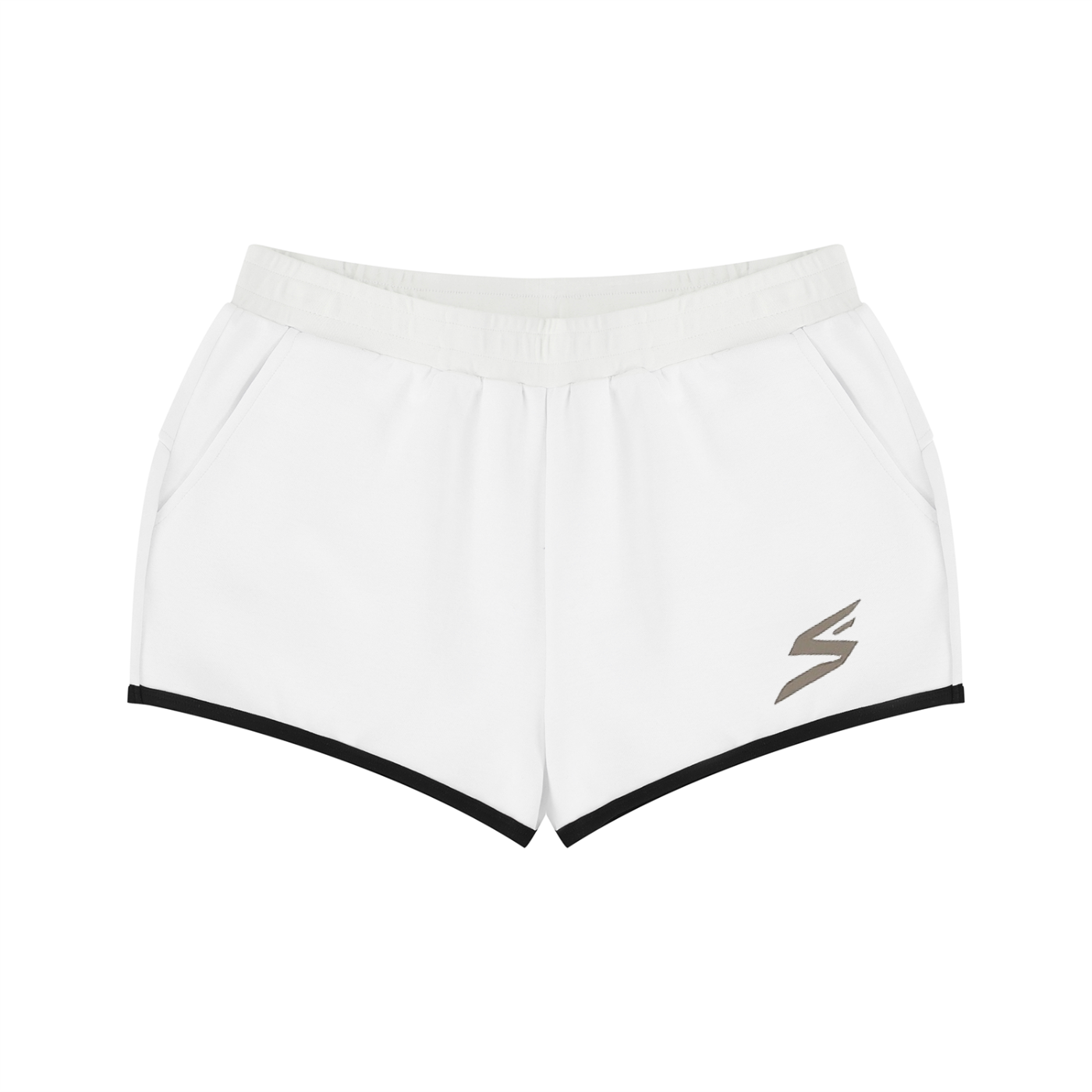 Women's Retro Contrast Binding Shorts