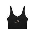 Women's V-Neck Yoga Sports Bra