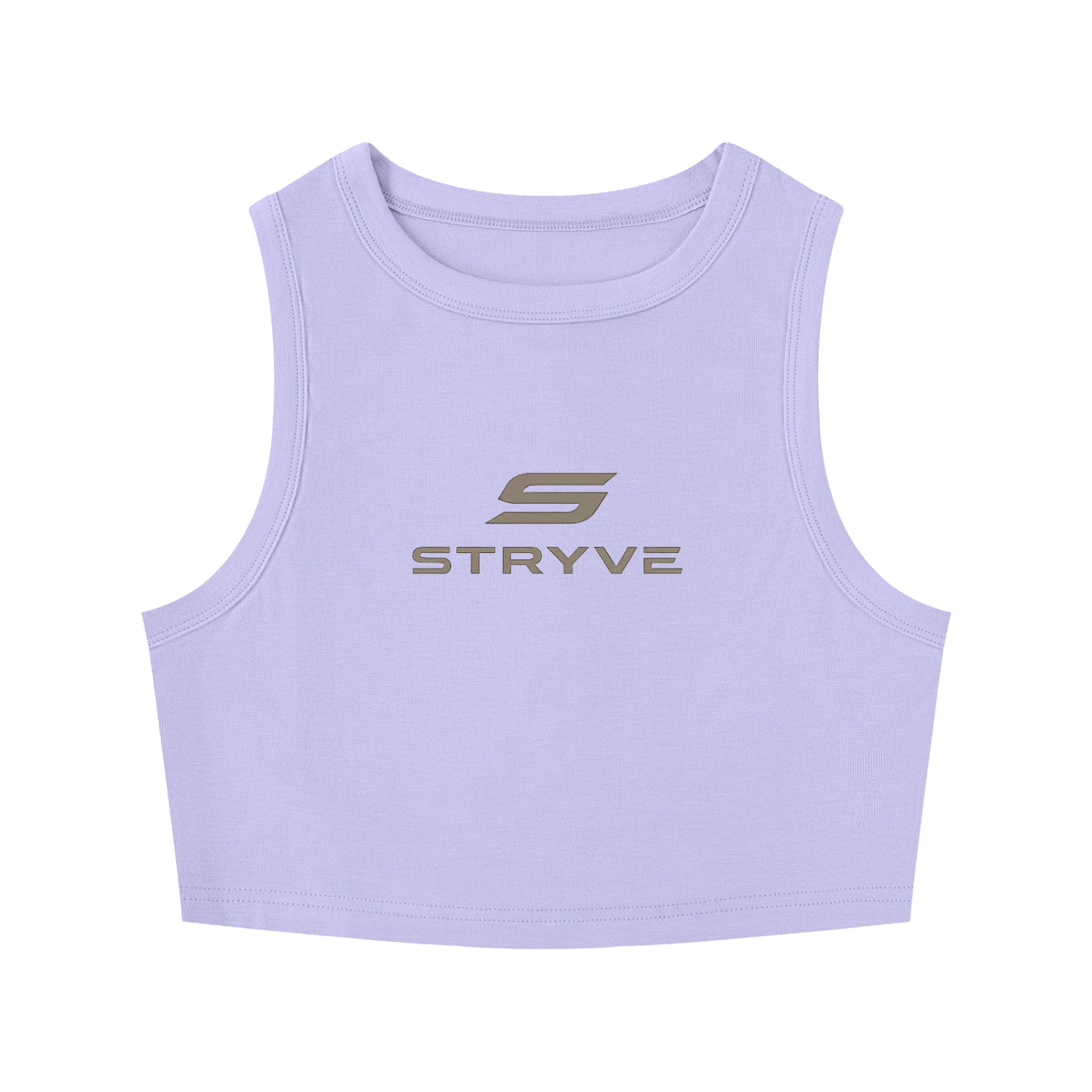 Women's Tight Crewneck Crop Tank Top