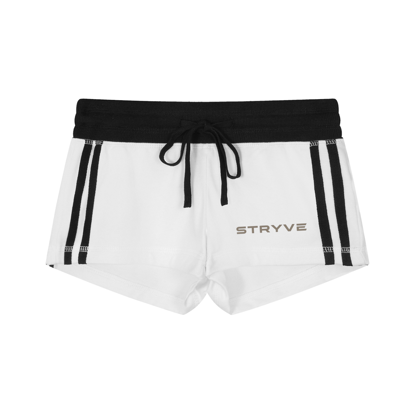 Women's Contrast Stripe Track Shorts