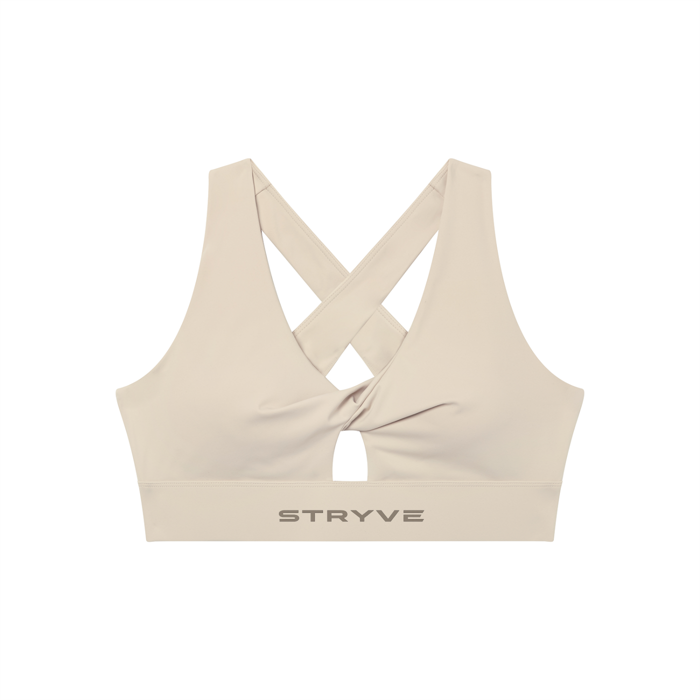Women's Twist Front V-Neck Sports Bra